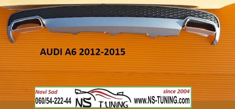 audi a6 c7 difuzor branika 2012-2015 novi sad tuning servis auto beograd